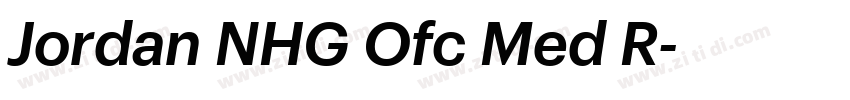 Jordan NHG Ofc Med R字体转换 Jordan NHG Ofc Med R字体转换